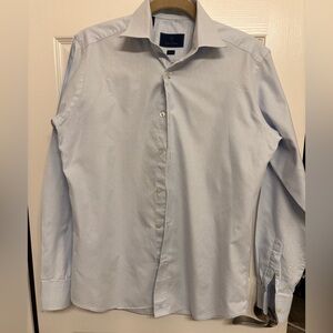 David Donahue Sky Blue Dress Shirt